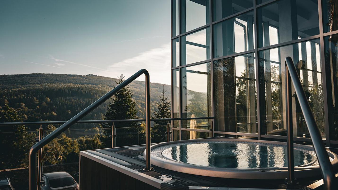 Hotel & Medi-Spa Bialy Kamien Świeradów-Zdrój Dış mekan fotoğraf